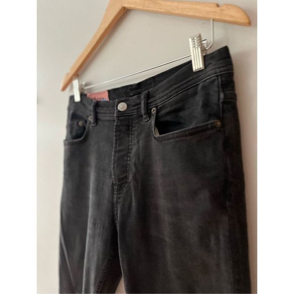 Acne Studios Bla Konst Black Denim - Picture 2 of 7